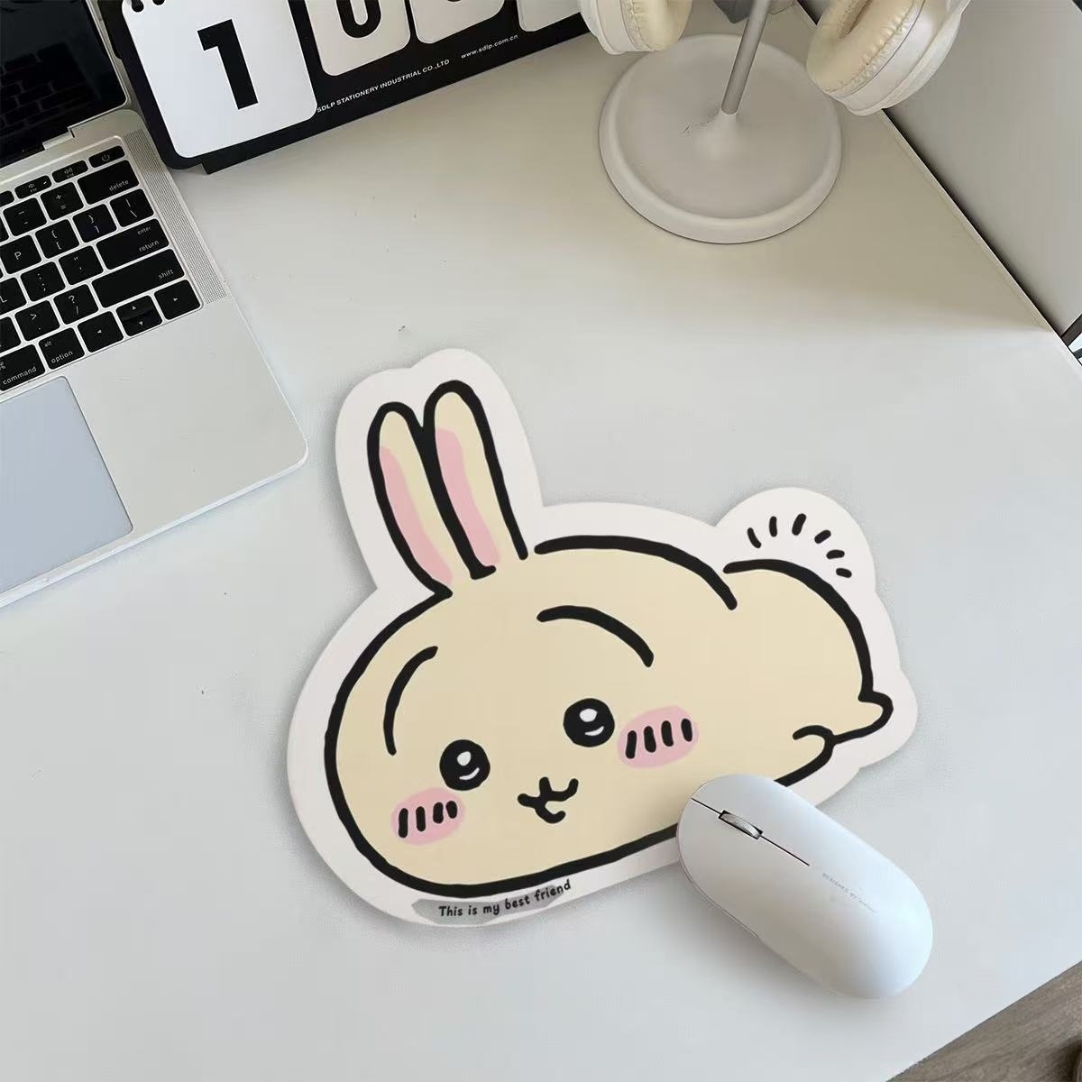 Home Office Rug - Alfombrilla de Ratón de Cuero con
