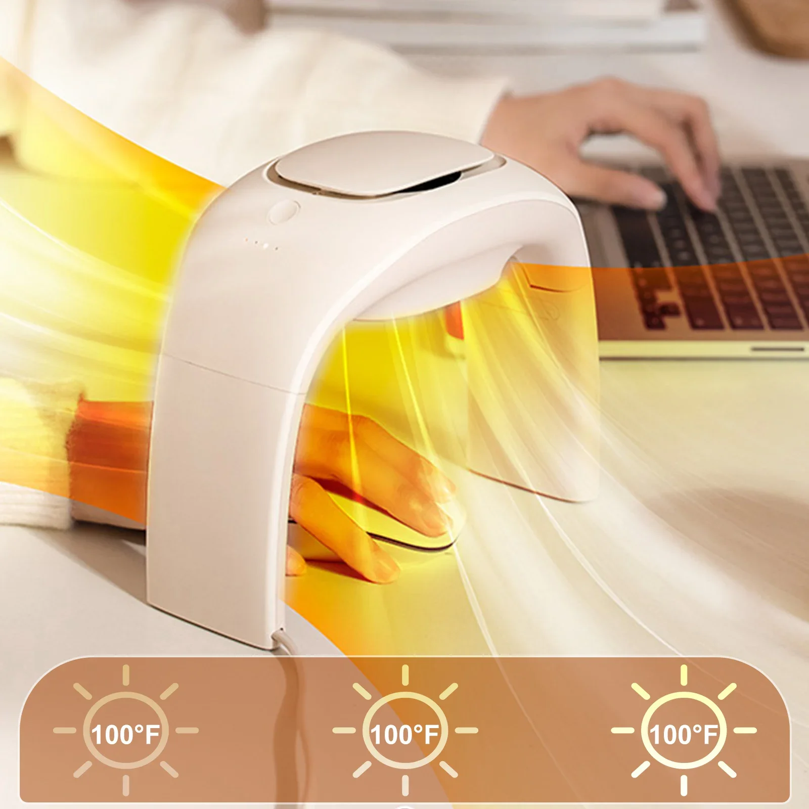 Home Office Gear - Calentador de manos portátil para ratón