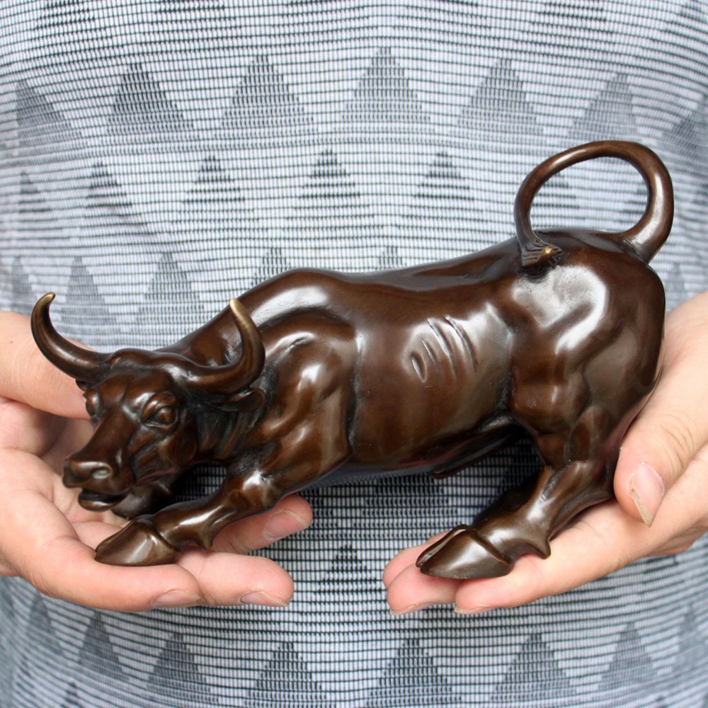 Home Office Marketing - Estatua de Bronce Toro de la