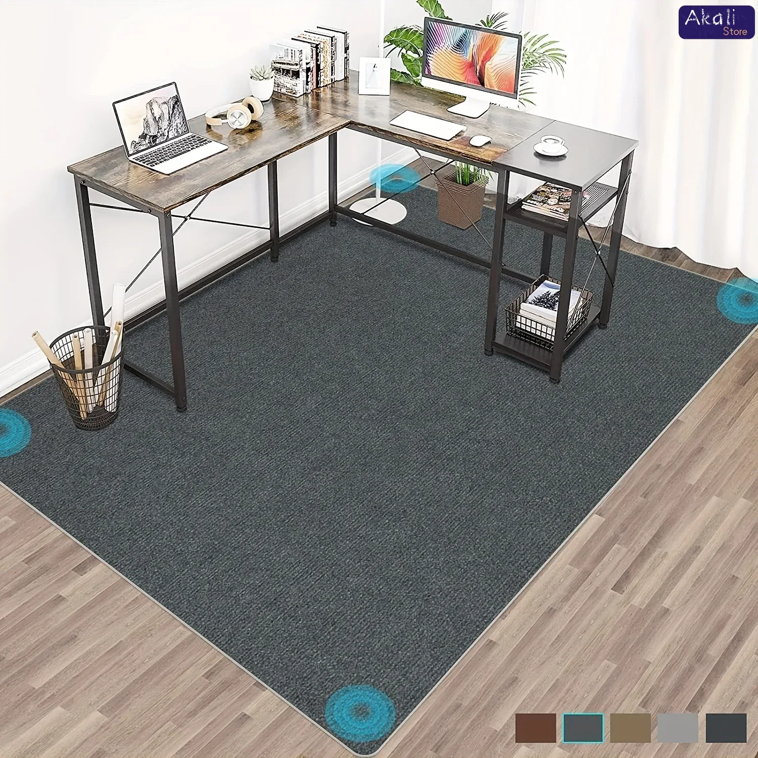 Home Office Rug - Alfombra para silla de oficina de