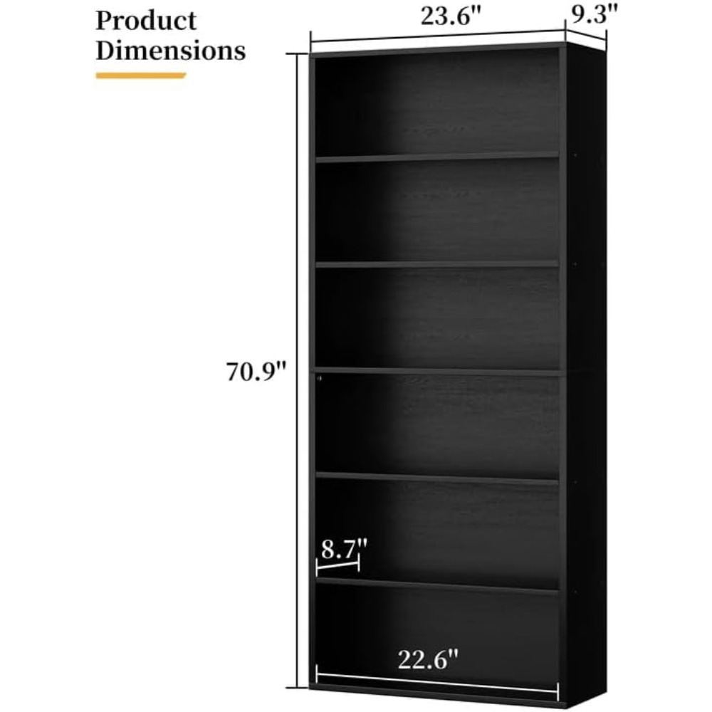 Librería Abierta de 6 Niveles, - Home Office In Living Room reseña y precio