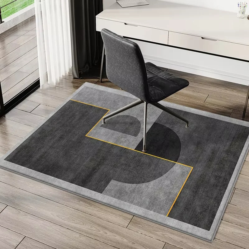 VIKAMA Alfombra moderna geomét - Home Office Rug reseña y precio