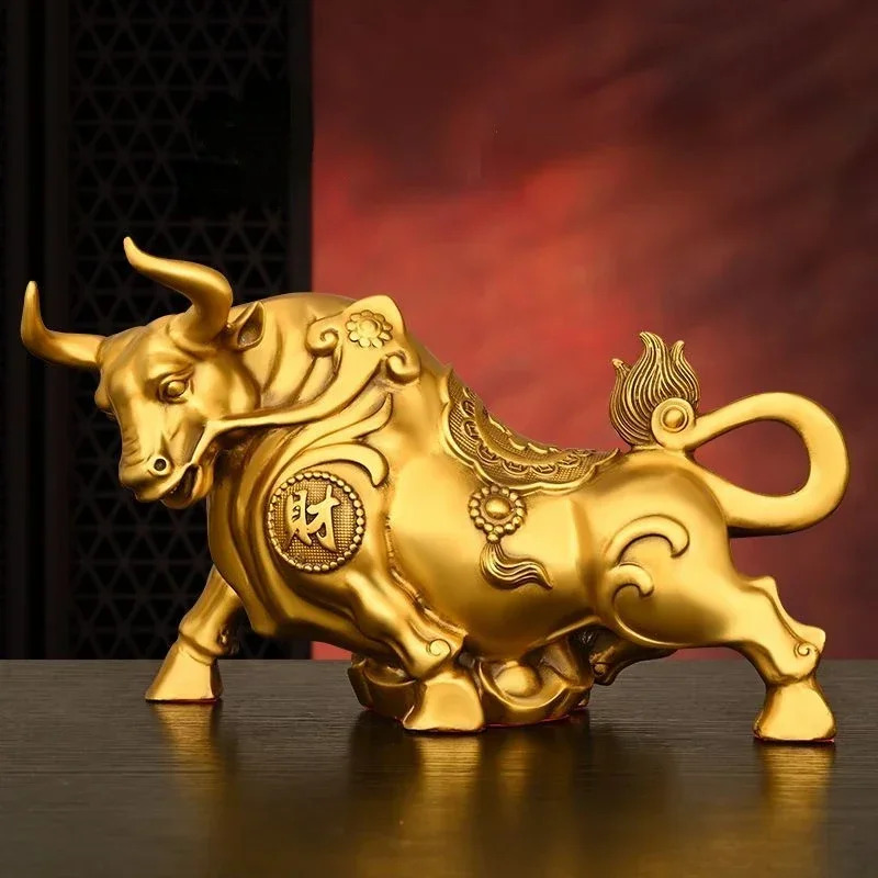 Adorno de vaca de cobre Feng S - Home Office Marketing reseña y precio
