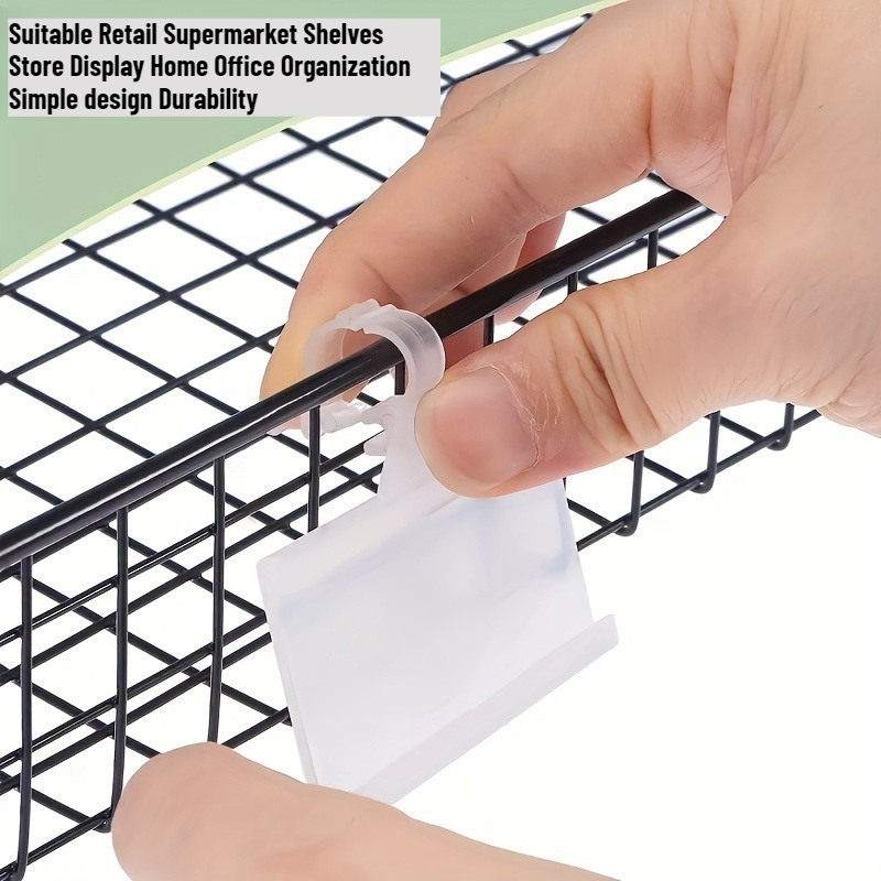 100 clips de PVC con cierre a  - Home Office Marketing reseña y precio