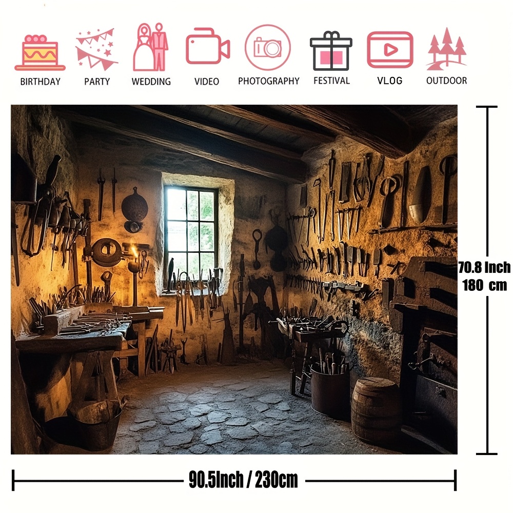 Fondo de fotografía de la tien - Home Office Background reseña y precio