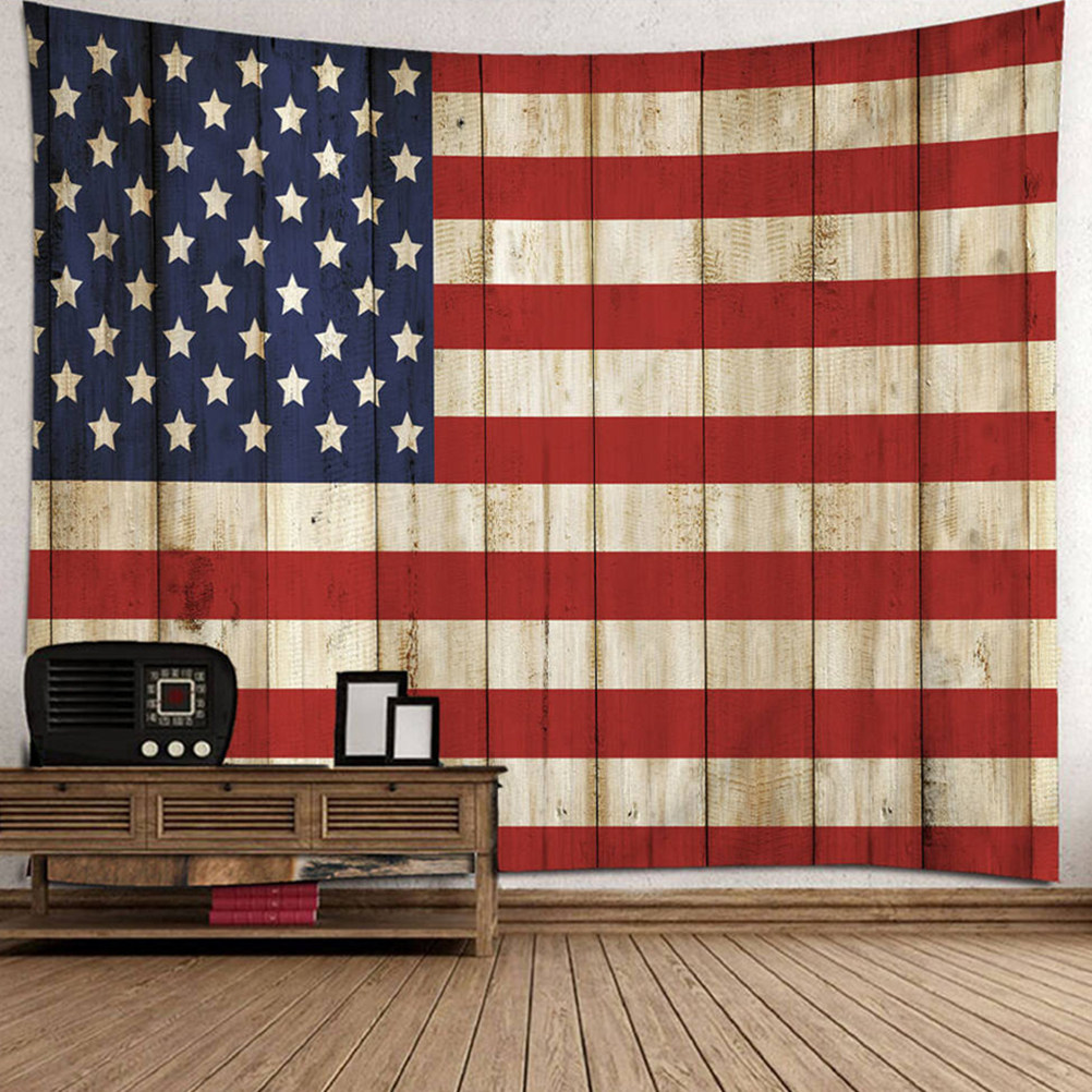 Fondo temático con la bandera  - Home Office Background reseña y precio