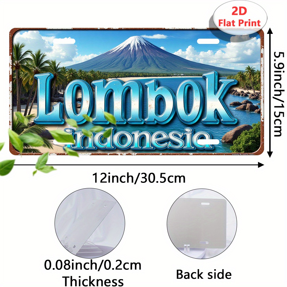 Arte de pared metálico de esti - Home Office Bali reseña y precio
