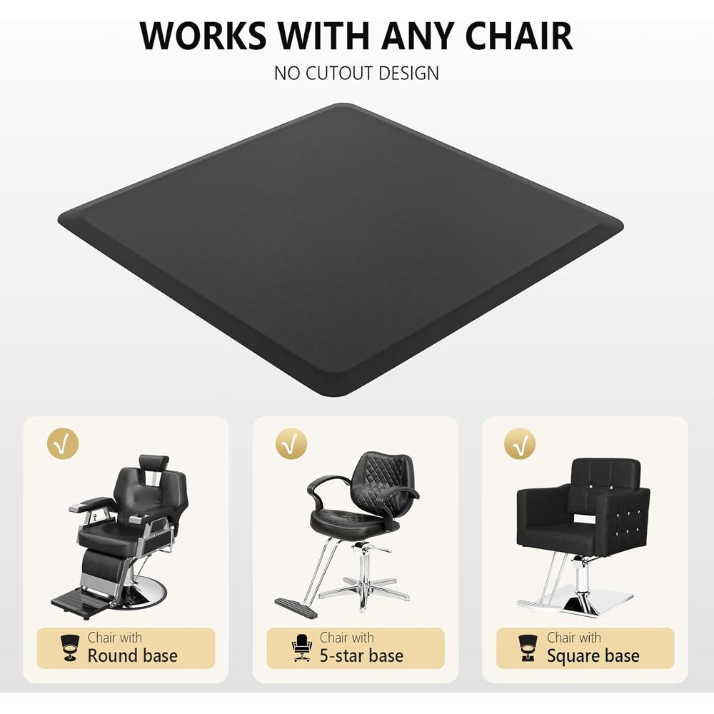 Tapete de Salón de Lujo 4'x4'x - Anti Fatigue Mat reseña y precio