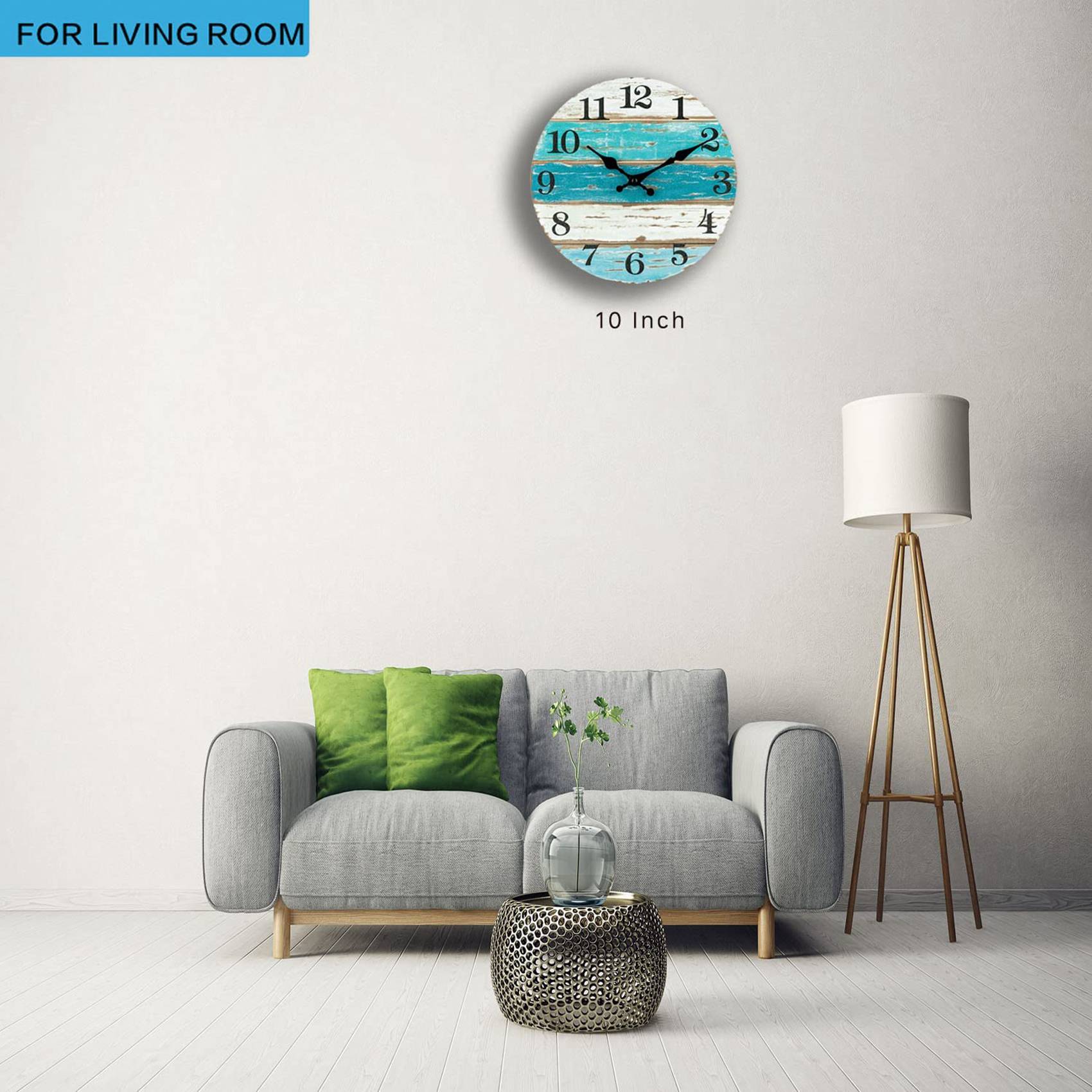 Reloj de Pared con Temática de - Home Office In Living Room reseña y precio