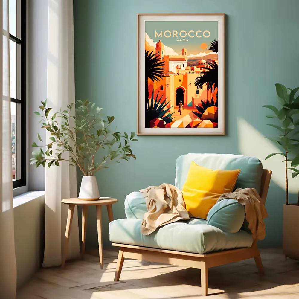 1 pieza de impresión artística - Home Office Bali reseña y precio